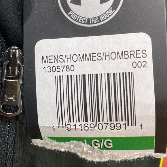 UA locker 1/4 zip custom pullover with Maryland logo on chest size large - Picture 2 of 2